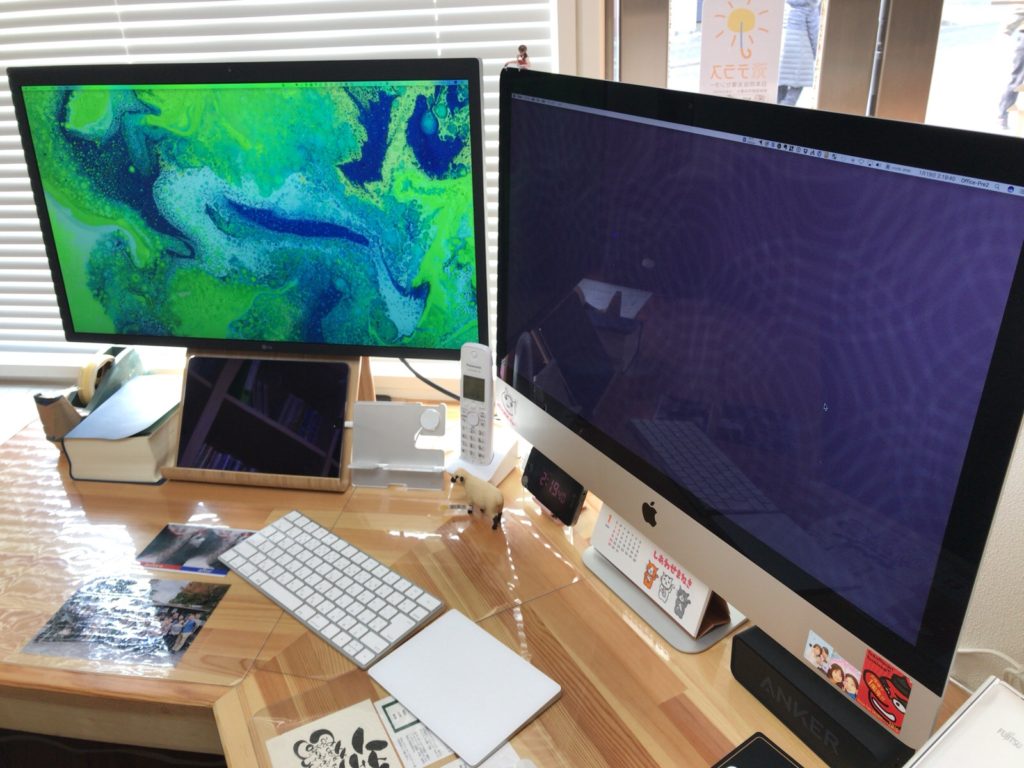 Mac】「LG UltraFine 5K Display」を「iMac Retina 5K」のセカンド 